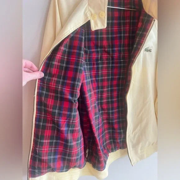 Vintage Men’s Lacoste Izod 1980’s Yellow Jacket - Picture 4 of 7